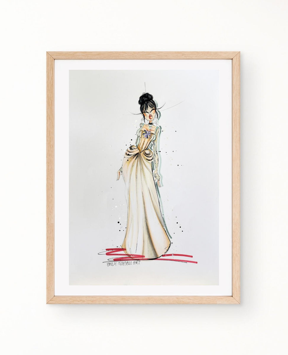 MET GALA - BILLIE – Emily Ingham Art