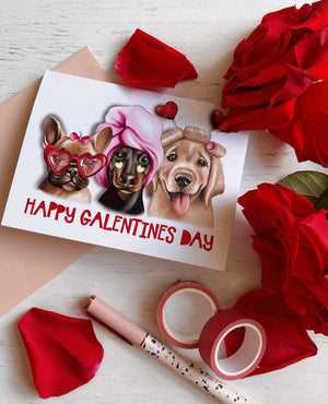 
            
                Load image into Gallery viewer, GALENTINE&amp;#39;S DAY CARD
            
        